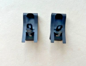 55 56 57 Chevy inner fender wire harness clip set-set of 2 - Picture 1 of 3