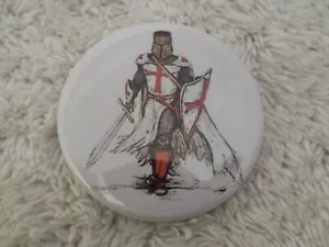 Caballeros Templarios ~ Pin trasero con botones de 2-1/4" (B18) - Imagen 1 de 2