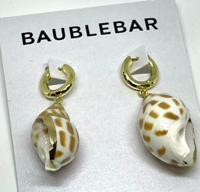 Baublebar Kailua Shell Drop Gold Drop Earrings - Image 1 of 4