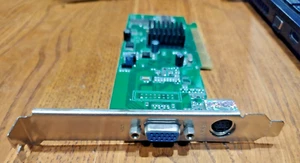 ATI Radeon 1024-2C28-A5-SA 32M DDR TVO AGP Graphics Video Card VGA & S-Video - Picture 1 of 3