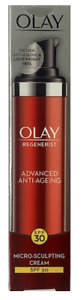 Olay Regenerist Advanced Anti Aging Micro Sculpting Cream, SPF 30, 1.7 oz