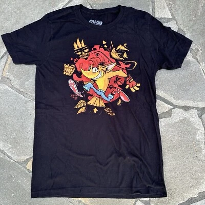 Рубашка мужская Crash Bandicoot средняя черная ретро для геймеров Playstation Nostalgia - Изображение 1 из 4