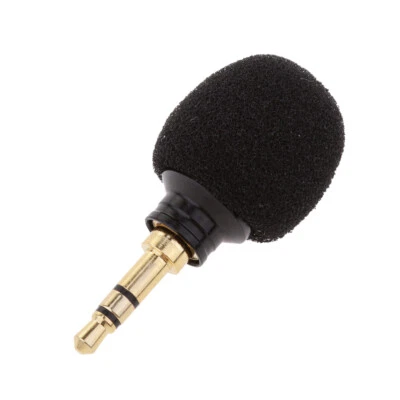 Mini 3.5mm Stereo Sound Mike Megaphone Microphone Sponge Sleeve - Image 1 of 4