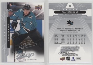 2018-19 Upper Deck MVP Silver Script Evander Kane #32
