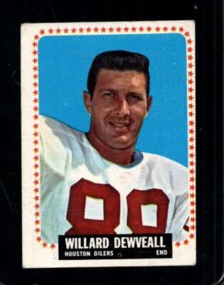 1964 TOPPS #72 WILLARD DEWVEALL GOOD+ SP OILERS *X109701 - Image 1 of 2