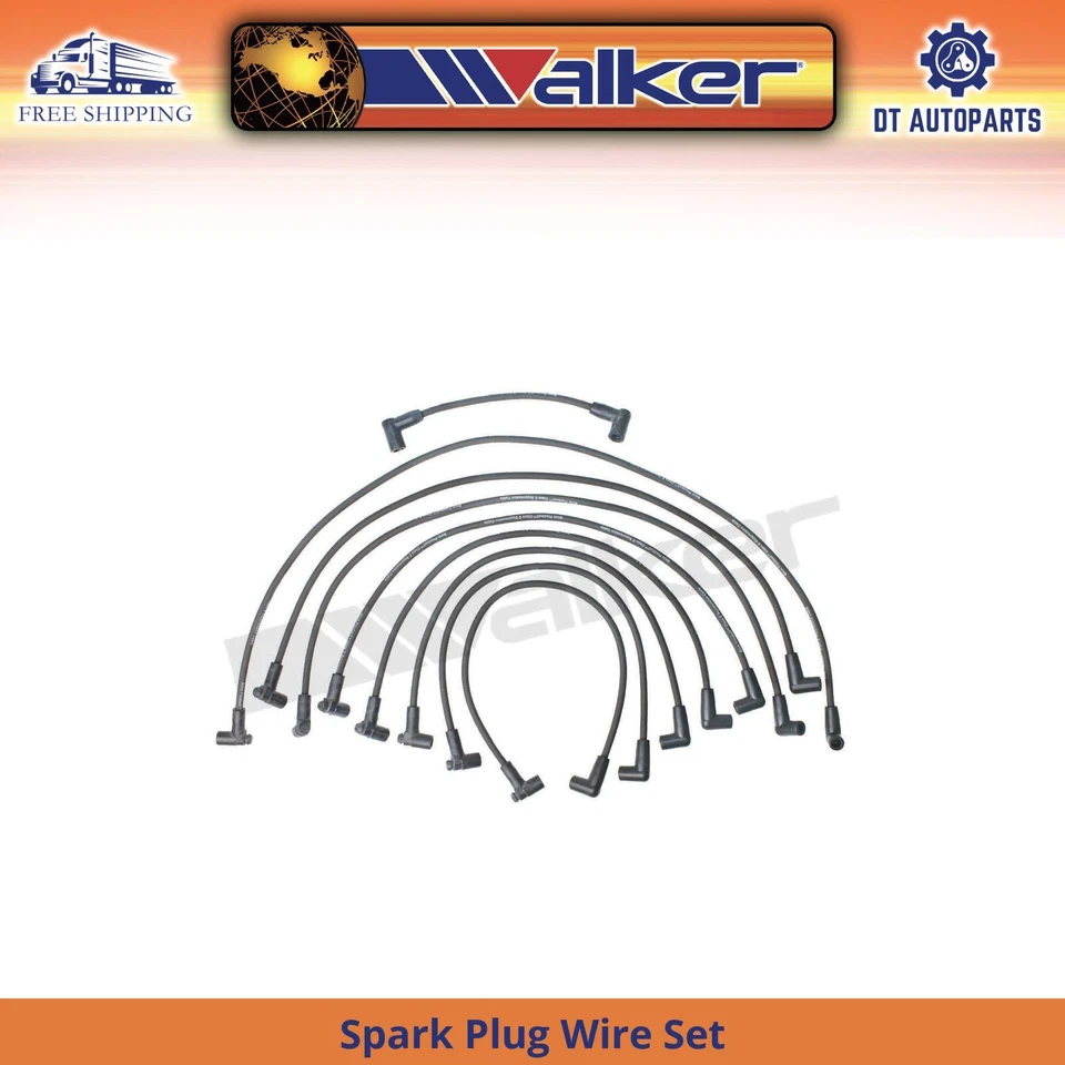 For 1978-1980 GMC Jimmy Spark Plug Wire Set Walker  1979 - Image 1 of 1