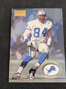 1996 Skybox Premium Football HERMAN MOORE #56 Base