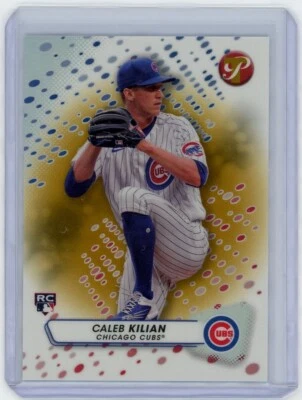 2023 Topps Pristine Caleb Kilian 33/50 Gold Refractor #140 - Image 1 of 2