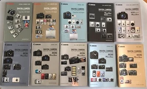 Canon Digital Camera Full Line Product Guide 2006-2010: 10 books EOS, Elph, DSLR - Picture 1 of 8
