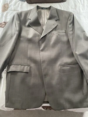 Andrew Fezza Mens Sz 43L 100% Luxury Wool & Pants Size 37x32 - Image 1 of 4