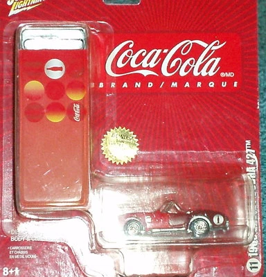  JOHNNY LIGHTNING 1965 SHELBY COBRA 427 w COLLECTOR TIN "COCA COLA" 1/64 - Image 1 of 4