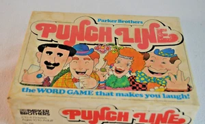 Vintage 1978 Punch Line Game Parker Brothers Ages 8-Adult Complete - Picture 1 of 9