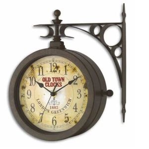 Reloj de pared y termómetro nostalgia - ENVÍO GRATUITO - Imagen 1 de 3