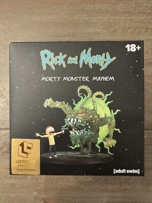 Rick and Morty Monster Mayhem Sealed SDCC LOOTCRATE Exclusive Edition - Image 1 of 3