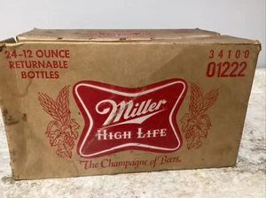 Vintage Miller High Life Beer Box - Picture 1 of 5