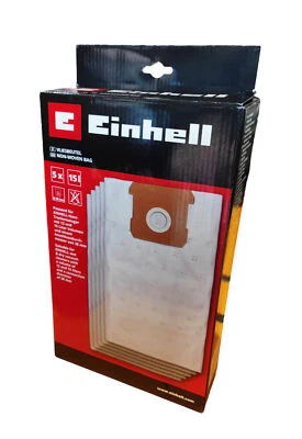 Einhell Nass-Trockensauger-Zubehör Vliesbeutel 15L (5er Set)  - Bild 1 von 2