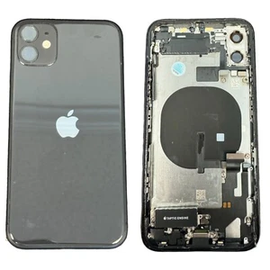 iPhone 11 Housing Back Replacement Black With Small Parts OEM Grade B - Picture 1 of 1