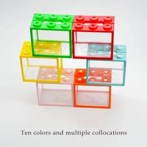 Aquarium For Bettas, Desktop Fish Tank, Betta Tank, Mini Home For Fish - Picture 1 of 7