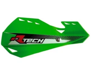 RTECH RACETECH PARAMANI DUAL EVO UNIVERSALI COMPLETI DI ATTACCHI VERDE - Foto 1 di 2