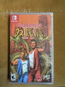 Double Dragon IV Classic Edition - Nintendo Switch ESRB New, Sealed, Region Free - Picture 1 of 1