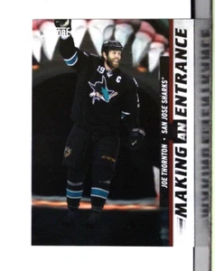 2011-12 Score Hockey Making An Entrance #2 Joe Thornton - Picture 1 of 2