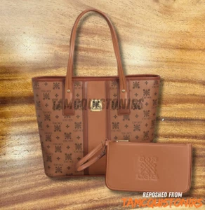 The Jose Hess Cross Key Tote Bags and Pouch - Picture 1 of 3