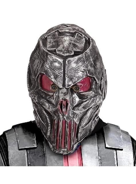 Máscara de space pedrator metálica para adulto - Image 1 of 1