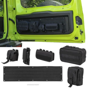 Rear Tailgate Storage Bags Case Cover Tool Organizer For Suzuki Jimny 2019+ 6pcs - Picture 1 of 12