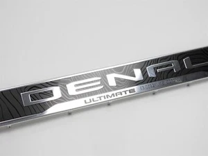 GMC Denali Ultimate Emblem Front Left or Right 15-3/8" x 1-5/8" - Picture 1 of 3