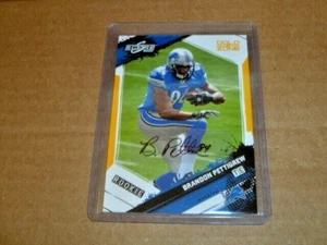2009 Score Inscriptions Brandon Pettigrew autógrafo RC Lions Gold Zone #13/50 - Imagen 1 de 2