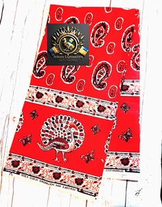 Stunning High Quality African Ankara Wax Print Fabric ! 6 YARDS _Fast Shipping - Picture 1 of 5