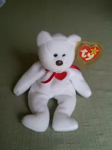 Seltene Valentino Beanie Baby mit mehreren Fehlern bitte Bilder anschauen - Bild 1 von 12