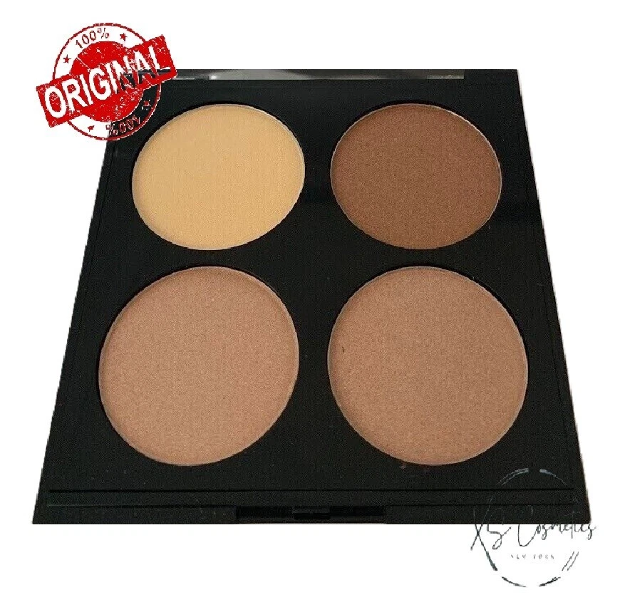 w7 STROBE TIME IIT'S GLOW TIME, 4 Shimmering Powders - Image 1 of 1