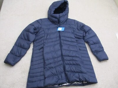 Columbia Women 2X Autumn Park Down Fill Mid Jacket Navy - Image 1 of 4