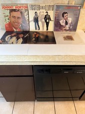 LOT OF 6 COUNTRY VINYL LP RECORDS AL TERRY, JOHNNY TYLER, JOHNNY HORTON