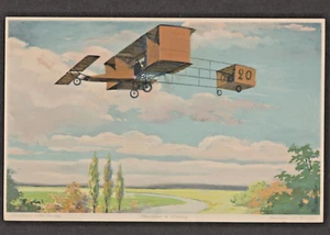 Postal de artista de aviación alemán de colección avión Paulham - Imagen 1 de 2