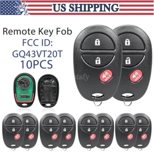 10 For 2005 2006 2007 2008 2009 2010 Toyota Tacoma Remote Keyless Entry Key Fob - Foto 1 di 8