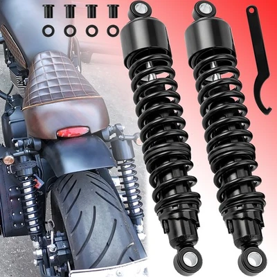15" Adjustable Rear Shocks Absorbers For Suzuki RE5 1975 1976 RM125 1977 1978 Foto 1 de 4