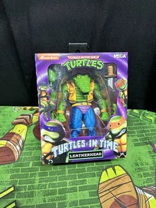 NECA TMNT Turtles in Time Leatherhead Teenage Mutant Ninja Turtles NEU - Bild 1 von 6