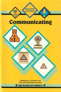Cub Scout Academics Pamphlet - COMMUNICATING - 1992 Second Printing - Picture 1 of 1