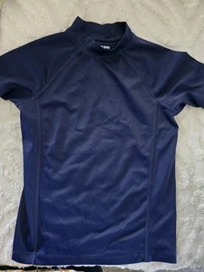 Boys Navy Blue Size 8 Lands End Rashguard - Picture 1 of 3
