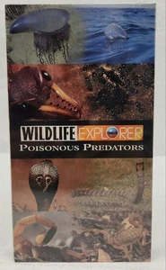 Wild Life Explorer Poisonous Predators Video 6 New Sealed VHS - Picture 1 of 4