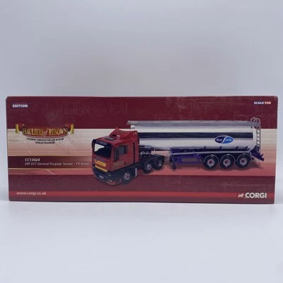 CORGI HAULIERS OF RENOWN ERF ECT TANKER T P NIVEN FIRST MILK CC13424 -1.50 - Image 1 of 4