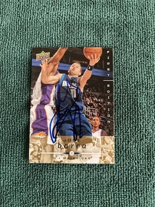 2008-09 Upper Deck First Edition Gold #39 Jose Barea Hand Signed auto autograph - Picture 1 of 2