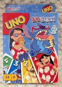 UNO x Disney Lilo & Stitch Edition Card Game NEW IN BOX Family Fun Game Night - Picture 1 of 2