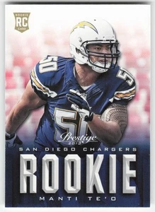 Panini Prestige #258 2013 Manti Te'o San Diego Chargers novato FB1-1014 - Imagen 1 de 2
