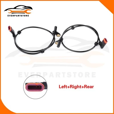 Sensor ABS trasero izquierdo derecho 2 piezas para Mercedes-Benz S400 CL63 AMG CL550 S550 Foto 1 de 4