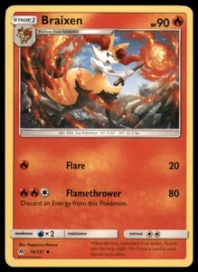 SM - Forbidden Light #16/131 Braixen - Picture 1 of 2