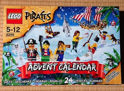 LEGO 6299 "Pirates Advent Calendar" Released in 2009 Rare Unopened - Image 1 of 2