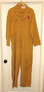 Industrial Uniform Co. Mechanic Overalls Men 48 Union Made Pre-Shrunk USA - Picture 1 of 9